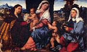 Bonifacio de Pitati Sacra Conversazione oil painting